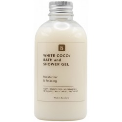 Dušo želė Blautty Moisturizer & Relaxing White Coco Bath Gel BLABATCOC100, kokosų kvapo, 100 ml