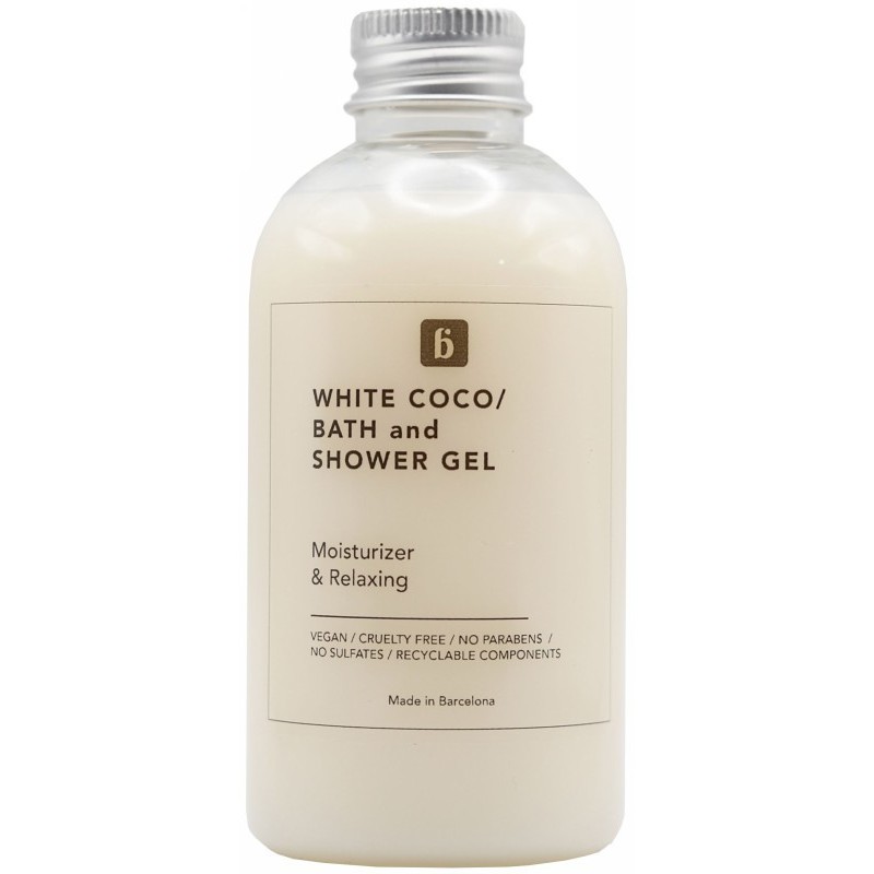 Dušo želė Blautty Moisturizer & Relaxing White Coco Bath Gel BLABATCOC100, kokosų kvapo, 100 ml