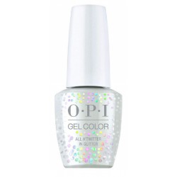 Gelis - lakas OPI Gel Color Holiday 2020 Shine Bright All A'Twitter In Glitter OPIGCHPM13, 15 ml