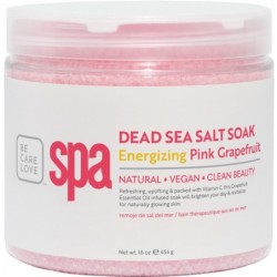 Negyvosios jūros druska BCL SPA Dead Sea Salt Soak Pink Grapefruit BCLSPA58011, su raudonaisiais greipfrutais, 454 g