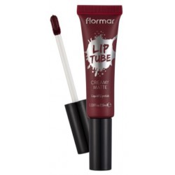 Kreminiai, matiniai lūpų dažai Flormar Lip Tube 06 Bold Carmine FLOR33000046-006, 10 ml