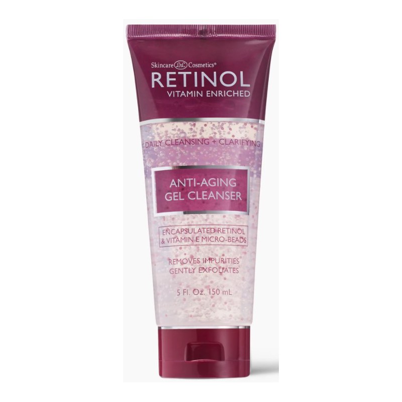 Gelinis veido odos prausiklis Retinol Anti-Aging Gel Cleanser RET46401000, stabdo odos senėjimą, 150 ml