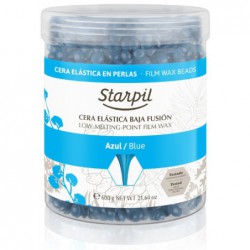 Depiliacinis vaškas granulėmis Starpil Azul STR3010242002 mėlynas, ypač elastingas, 600 g