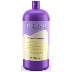 Šampūnas šviesiems plaukams Inebrya Blondesse No-Yellow Shampoo ICE26236, 1000 ml