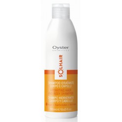 Šampūnas plaukams ir kūno prausiklis Oyster Solhair Hydrating Hair & Body Shampoo OYSH01250001, skirtas plaukams ir kūnui, 250 ml