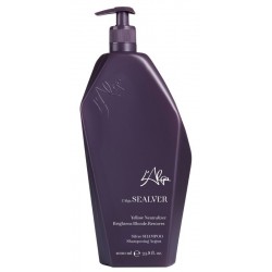 Šampūnas šviesiems plaukams L'Alga Sealver Shampoo LALA130106, neutralizuoja geltonumą, 1000 ml