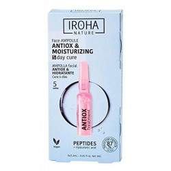 Veido odos ampulės su peptidais Iroha Energy Antioxidant Treatment Ampoule Shot, AIN04, 5 x 1,5 ml