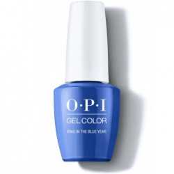 Gelis - lakas OPI Gel Color Holiday Collection 2021 Celebration Ring in the Blue Year OPIHPN09, 15 ml
