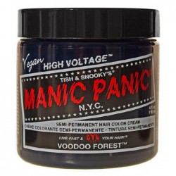 Pusiau ilgalaikiai, kreminiai plaukų dažai Manic Panic Hair Color Cream Voodoo Forest MEU11051, 118 ml
