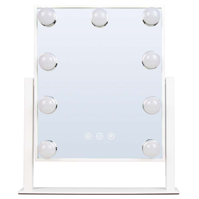 Pastatomas veidrodis su apšvietimu Be Osom BEOSOML609MR, stačiakampis, baltas, su lemputėmis, 5V
