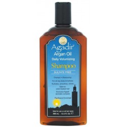 Apimties teikiantis plaukų šampūnas Agadir Argan Oil Volumizing Hair Shampoo AGD2045, kasdieniniam naudojimui, saugo plaukų spalvą, su argano aliejumi, 366 ml