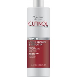 Plaukų šampūnas su keratinu Oyster Cutinol Plus Keratin Restructuring Shampoo, skirtas pažeistiems ir trapiems plaukams OYSH05100223, 1000 ml