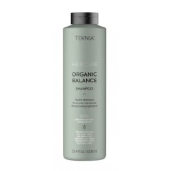 Drėkinamasis šampūnas plaukams Lakme Teknia Organic Balance Shampoo LAK44111, 1000 ml