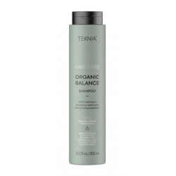 Drėkinamasis šampūnas plaukams Lakme Teknia Organic Balance Shampoo LAK44112, 300 ml