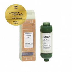 Dušo filtras prisotintas Vitaminu C Voesh Shower & Empower Vitamin C Shower Filter Rainforest Mist VBF125RNF, 70 g.