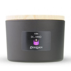 Aromatinė žvakė Erbolinea Candela In Vetro Vin Di Vino ERBCANVIN, 140 g
