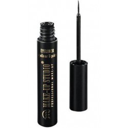 Skystas akių pravedimas Make Up Studio Fluid Eyeliner 1 – Black PH06371, juodas, 5 ml