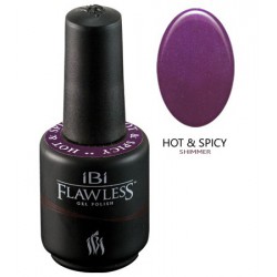 Nagų lakas-gelis IBI Flawless Diva Color Collection Hot & Spicy SH F63, 15 ml