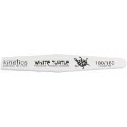 Dildė nagams Kinetics White Turtle KFK180, 180/180 rupumo, 1 vnt.