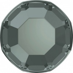 Kristalai nagų dailei Swarovski Flat Back SW975431, SS 3 , Black Diamond 215, 50 vnt