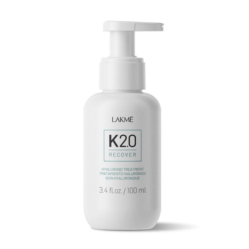 Atkuriamoji priemonė pažeistiems plaukams su keratinu ir hialuronu K2.0 Recover Hyaluronic Treatment LAK49063, 100 ml