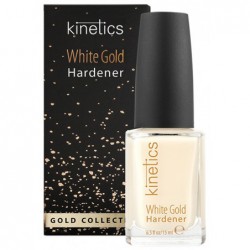Baltojo aukso stipriklis nagams Kinetics White Gold Hardener KGC01, 15 ml