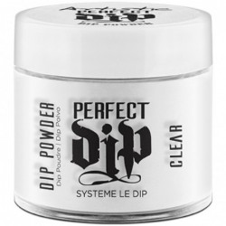 DIP sistema: pudra - barstomas akrilas Artistic Perfect Dip Powder Clear ART2600012, 23 g.