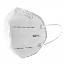 Apsauginės veido kaukės - respiratoriai KN95A, pakuotėje 5 vnt., KN95 standartas