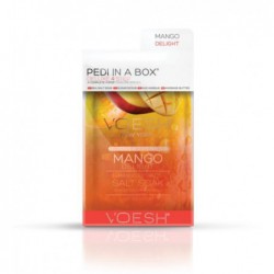 Procedūra kojoms Voesh Pedi In A Box 4 in 1 Mango Delight VPC208MNG, su mango ekstraktais, maitina pėdų odą