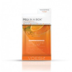 Procedūra kojoms Voesh Pedi In A Box 4 in 1 Tangerine Twist VPC208TGN, su vitaminu C, gaivina pėdų odą