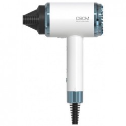 Plaukų džiovintuvas OSOM Professional White Hair Dryer OSOM6800WHHD, baltos spalvos, 1800 W