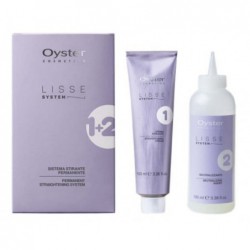 Cheminis plaukų tiesinimo rinkinys Oyster Lisse System Permanent Straightening System OYSK02010001, 100 + 100 ml