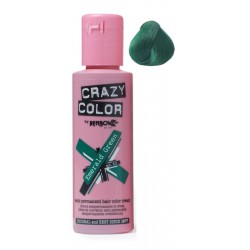 Plaukų dažai Crazy Color COL002243, pusiau ilgalaikiai, 100 ml, 53 smaragdo žalia