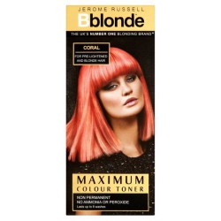 Plaukų tonavimo priemonė Jerome Russell Maximum Colour Toner Coral JR535011, plaukams suteikia atspalvį, 75 ml