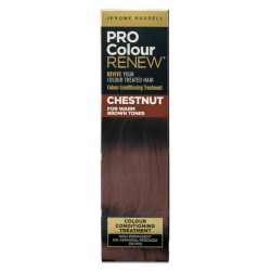 Plaukų kremas su spalva Jerome Russell Pro Colour Renew Chestnut JR534456, skirtas atgaivinti esančią plaukų spalvą, 100 ml