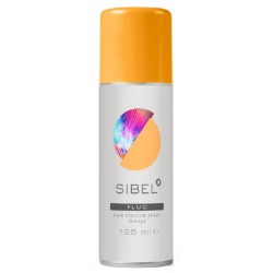 Spalvotas plaukų lakas Sibel Hair Colour Spray Fluo/Metal SIB023000022, 125 ml, oranžinis
