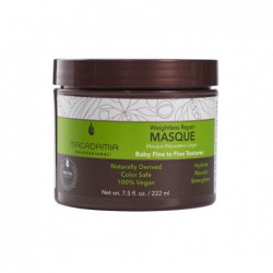 Neapsunkinanti plaukų drėkinamoji kaukė Macadamia Weightless Repair Masque MAM300211, 222 ml