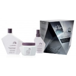 Plaukų priežiūros priemonių rinkinys L'Alga Seazone Kit LALA600201, rinkinį sudaro: šampūnas plaukams, 250 ml, kaukė plaukams, 250 ml ir losjonas - dulksna plaukams, 100 ml