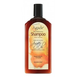 Drėkinantis plaukų šampūnas Agadir Argan Oil Moisturizing Hair Shampoo AGD2040, skirtas plaukų drėkinimui, tinka kasdieniniam naudojimui, saugo plaukų spalvą, sudėtyje yra argano aliejaus, 366 ml