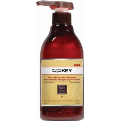 Plaukų šampūnas Saryna KEY Damage Repair Pure African Shea Shampoo su taukmedžio sviestu, atstatomasis, skirtas pažeistiems plaukams, 500 ml
