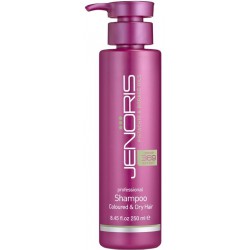Šampūnas plaukams Jenoris Professional Shampoo Coloured & Dry HaIR JEN16152 su pistacijų aliejumi, sausiems ir dažytiems plaukams, 250 ml