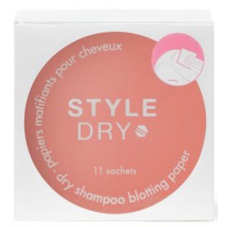 Sauso šampūno vienkartinė servetėlė Style Dry Blot & Go Orange Blossom SDBGOR102