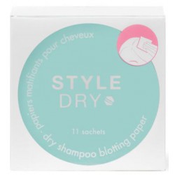 Sauso šampūno vienkartinė servetėlė Style Dry Blot & Go Coconut Breeze SDBGOR103