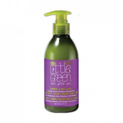 Plaukų šampūnas ir kūno prausiklis vaikams Little Green Kids Shampoo & Body Wash LGK8, 240 ml