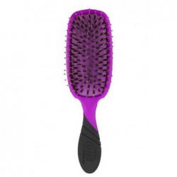 Šepetys plaukams Wet Brush Pro Shine Enhancer Purple BWP833PURPNW, purpurinės spalvos, su natūraliais šerno šereliais