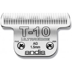 Peiliukai Andis Ultra Edge T-10 AN-22305 plaukų kirpimo mašinėlėms AG, AGC, AGP, AGRC, AGCL, AGR+, AGRV, MBG, SMC, 1,5 mm ilgio, 1 vnt.