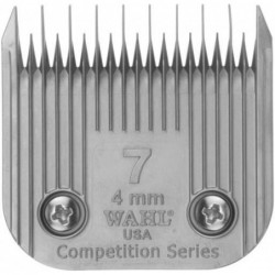 Peiliukas gyvūnų kirpimo mašinėlei Wahl Pro Competition Series Blade 02367-116, 3,8 mm, Nr. 7, tinka modeliams: KM10™, KM5™, KM2, KM2 Deluxe, Power Grip®, SS-Pro®, Stable Pro® Plus
