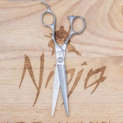 Profesionalios plaukų kirpimo žirklės Ninja Scissors Desire Kenzo NIN12001, ilgis 14 cm, dešinei rankai