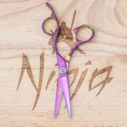 Profesionalios plaukų kirpimo žirklės Ninja Scissors Geisha NIN12008, ilgis 15,2 cm, dešinei rankai