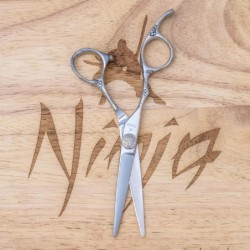 Profesionalios plaukų kirpimo žirklės Ninja Scissors Dragon Lefty NIN12069, ilgis 14 cm, kairei rankai